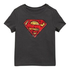 Kids Superman Retro Logo DC Comics T-Shirt - Size 5T - NWT